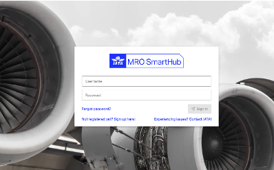 SmartHub login screen with username field (username is not the e-mail)