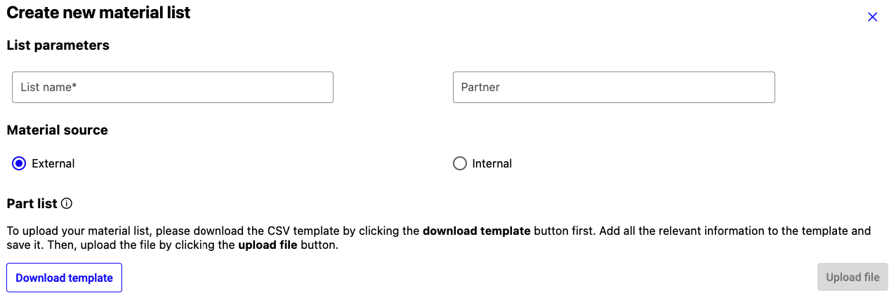 Create component of list evaluation